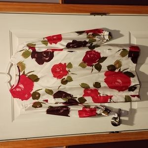 Just Rosy Shift Dress